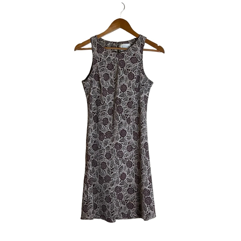Emblem‎ floral patterned sleeveless shift dress. Size small